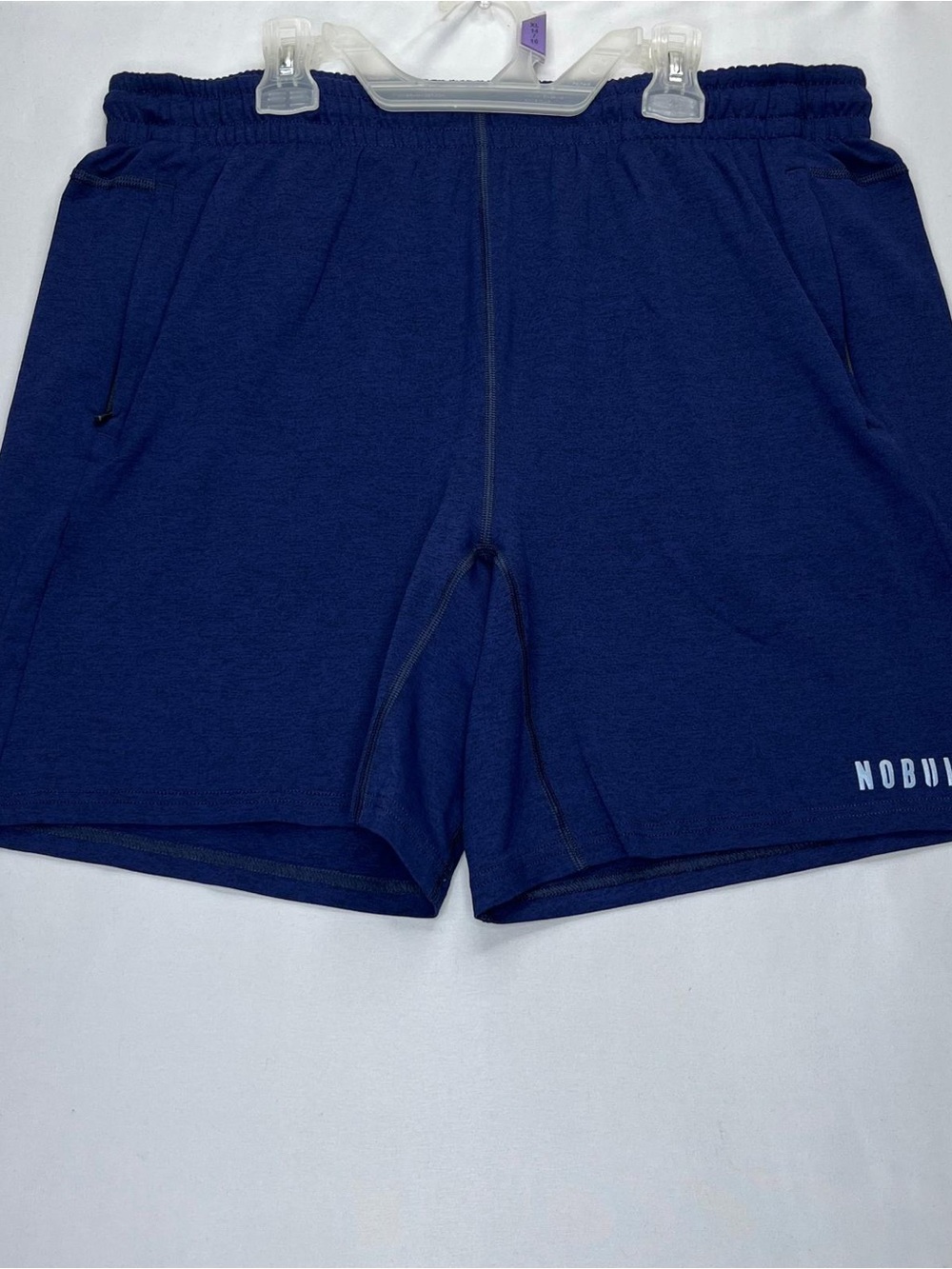 NOBULL Training Shorts Mens XL Blue Athletic Gym Workout Performance Shorts